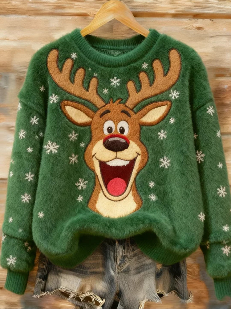 Zeitloser Vintage-Stil Pullover