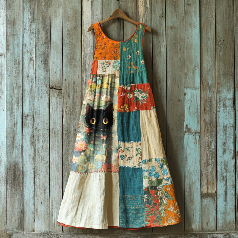 Zeitloser Vintage-Stil Kleid