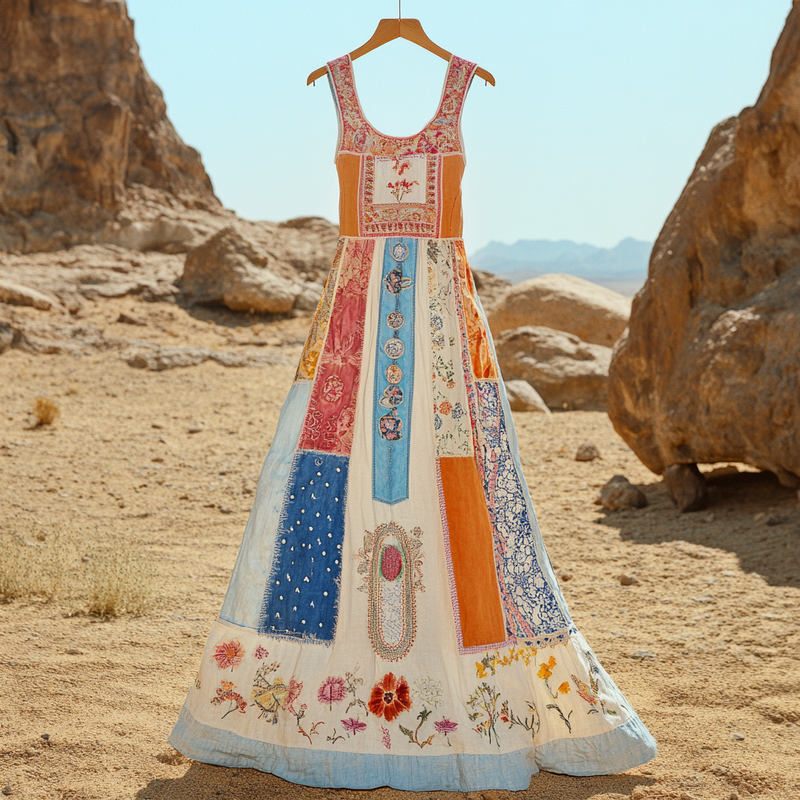 Klassische Vintage Kleid