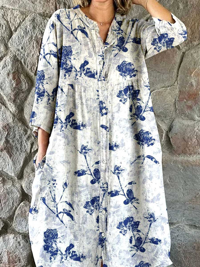 Klassisch gestaltete Kleid