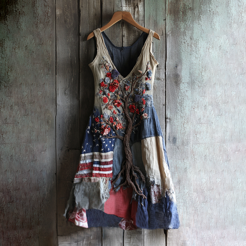 Wunderschön gefertigte Kleid