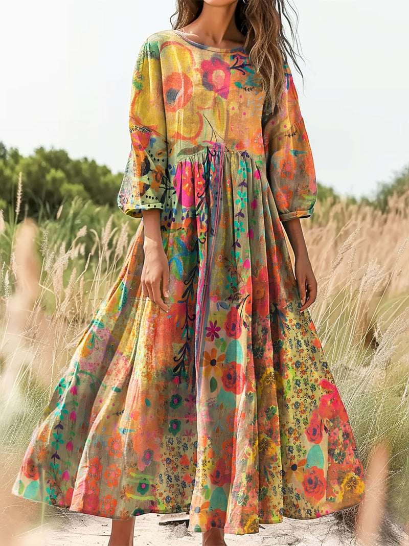 Klassische Vintage Kleid