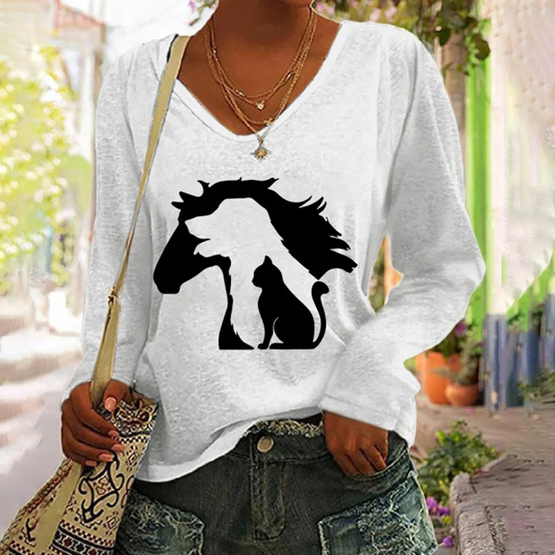 Wunderschön gefertigte T-Shirt