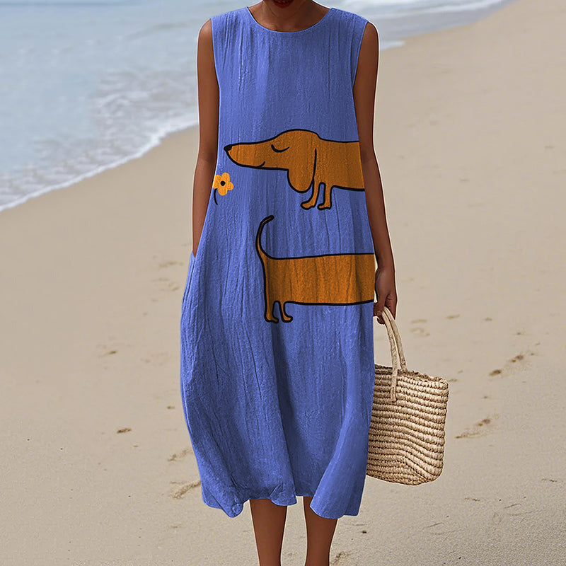 Zeitloser Vintage-Stil Kleid