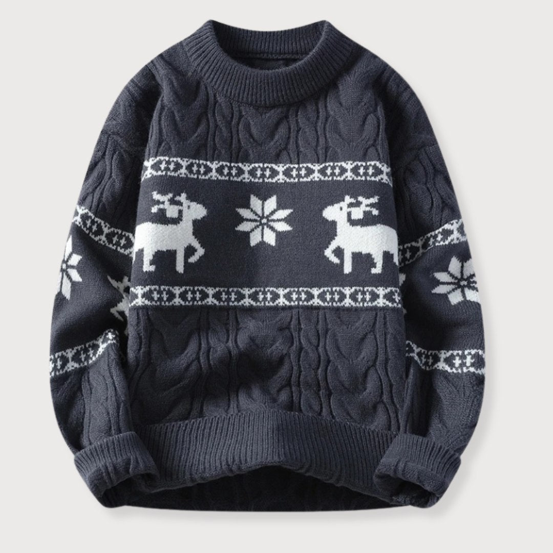 Zeitloser Vintage-Stil Pullover