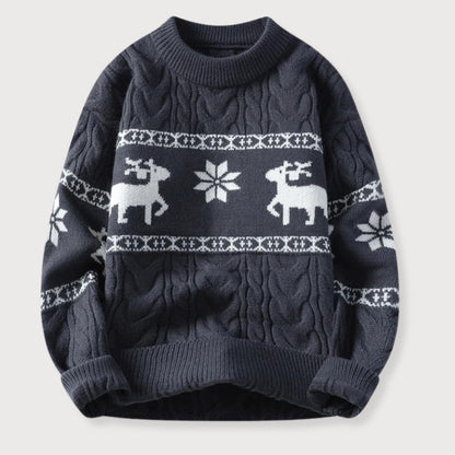 Zeitloser Vintage-Stil Pullover