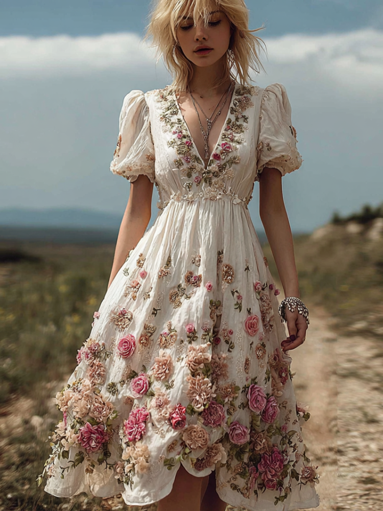 Durchdacht gestaltete Kleid