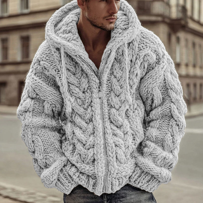 Elegant gestaltete Strickjacke