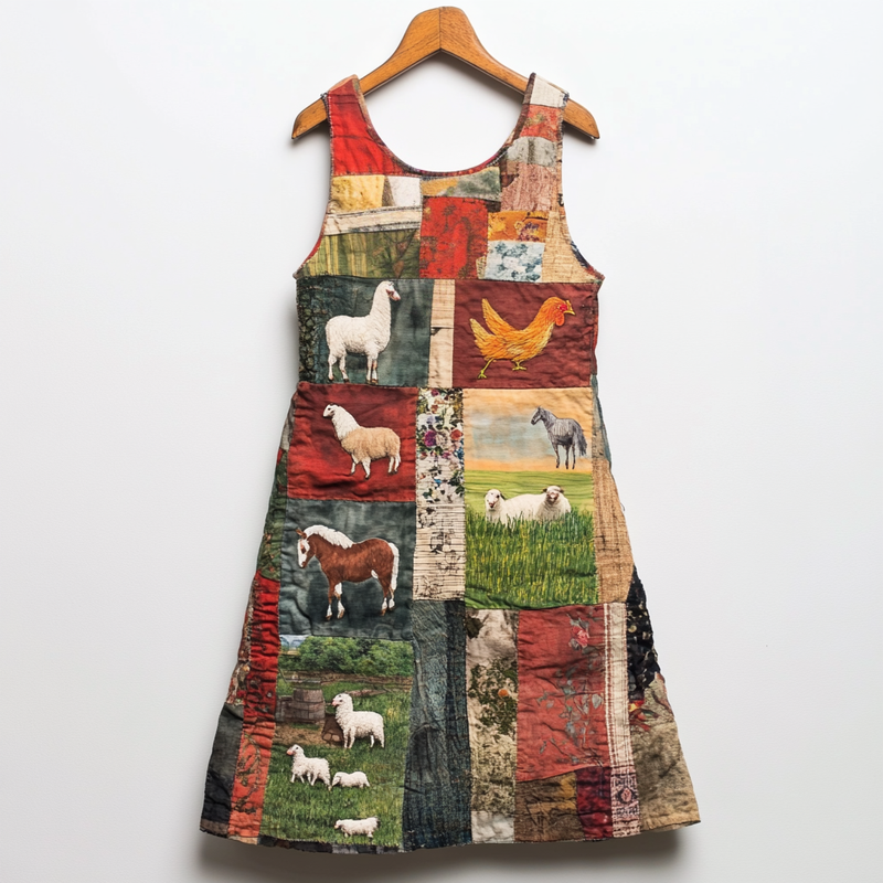 Klassische Vintage Kleid