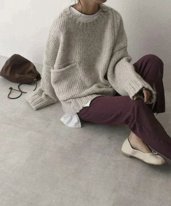 MW | Pullover mit Tasche