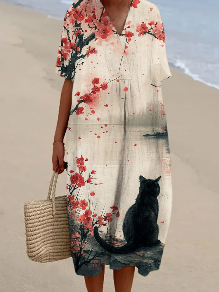 Zeitloser Vintage-Stil Kleid