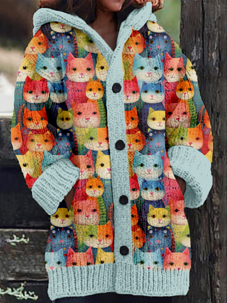 Klassisch gestaltete Strickjacke