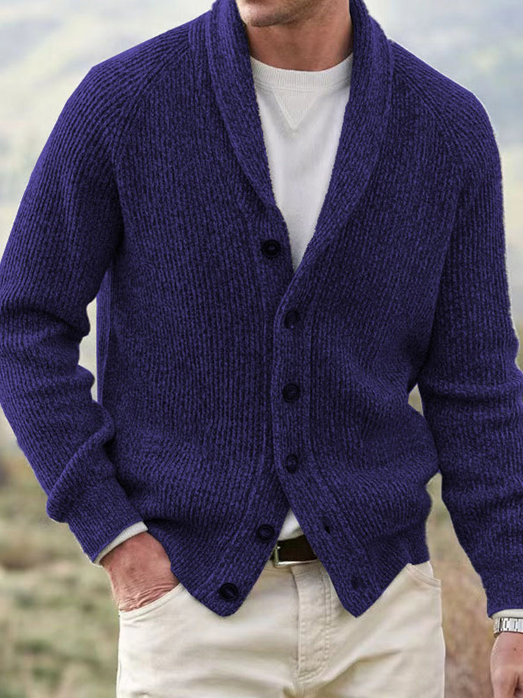 Zeitloser Vintage-Stil Strickjacke