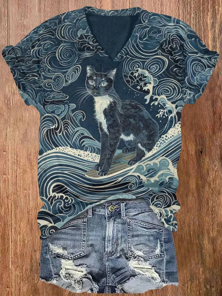 Klassisch gestaltete T-Shirt
