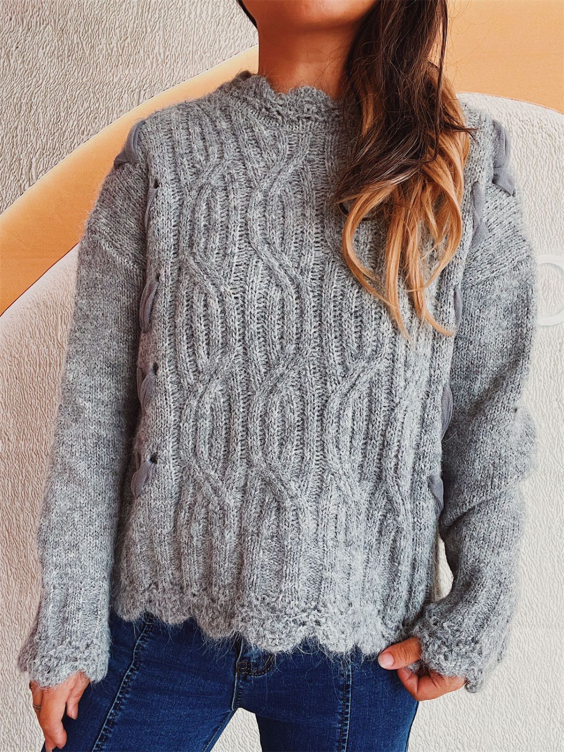 Elegant gestaltete Pullover