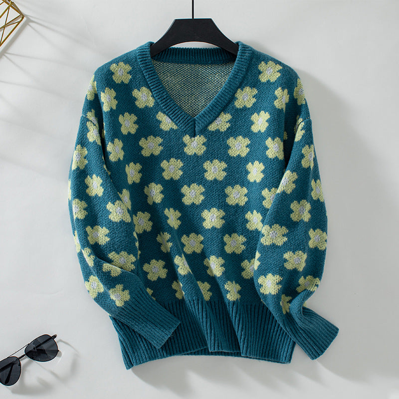 Zeitloser Vintage-Stil Pullover