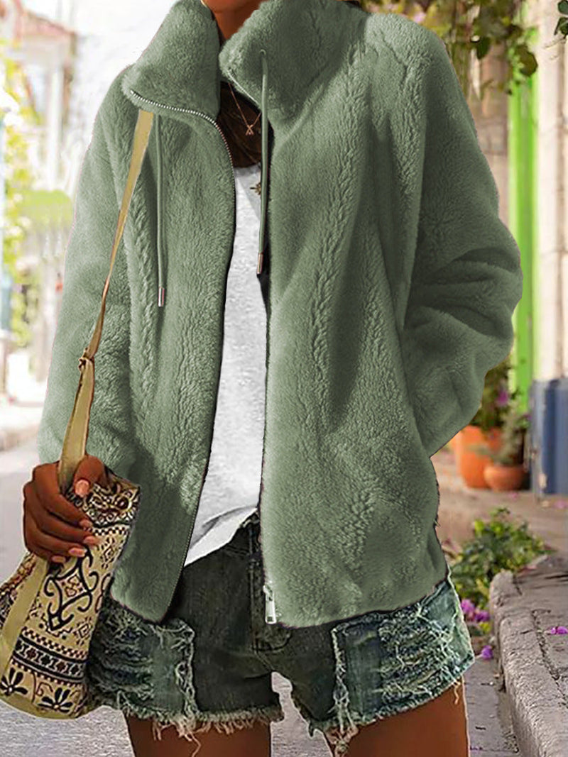 Anmutig gestaltete Jacke