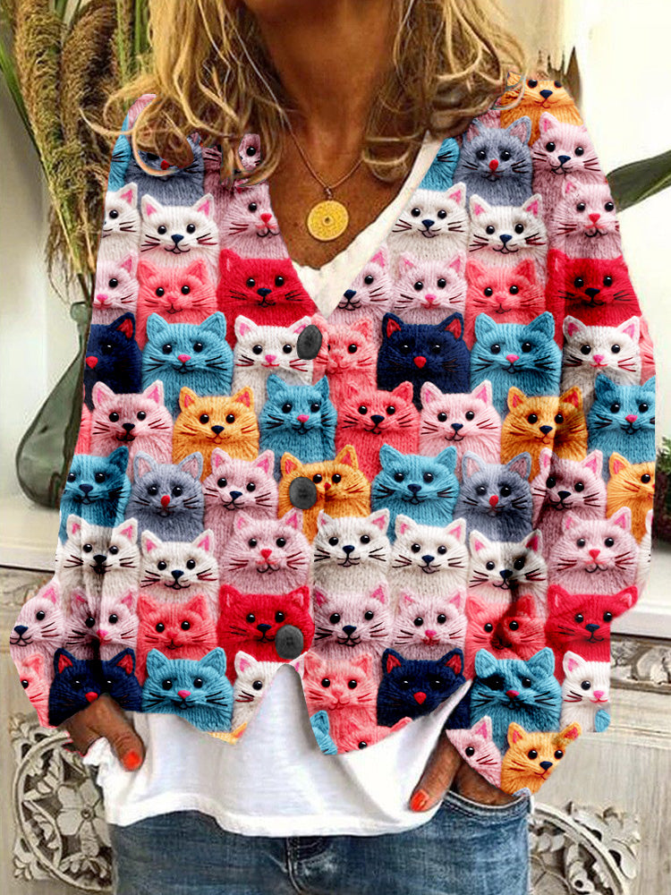 Wunderschön gefertigte Strickjacke