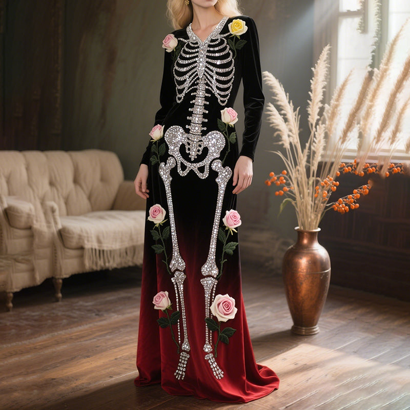 Zeitloser Vintage-Stil Kleid