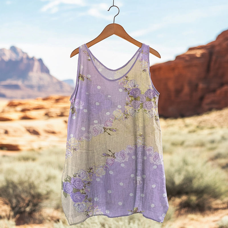 Zeitloser Vintage-Stil Top