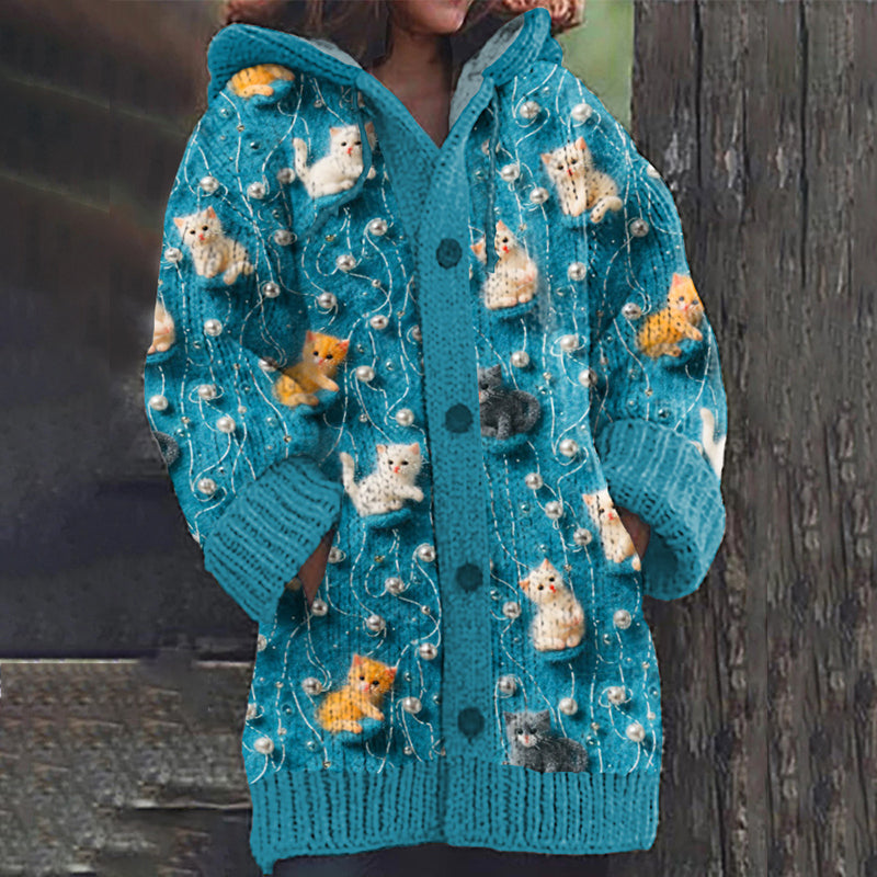 Elegant gestaltete Strickjacke