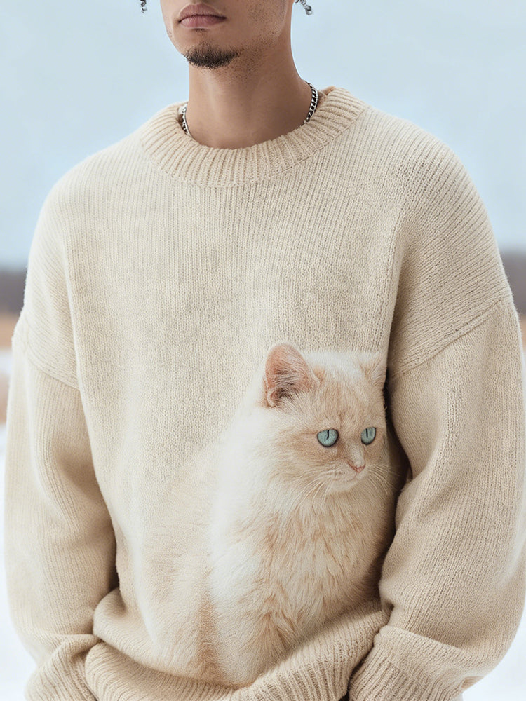 Zeitloser Vintage-Stil Pullover