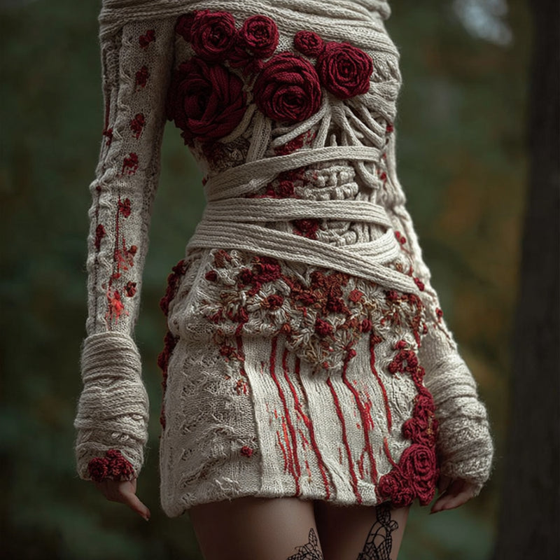 Durchdacht gestaltete Kleid