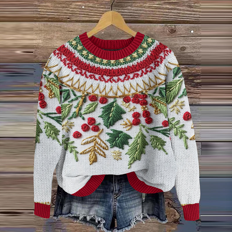 Zeitloser Vintage-Stil Pullover