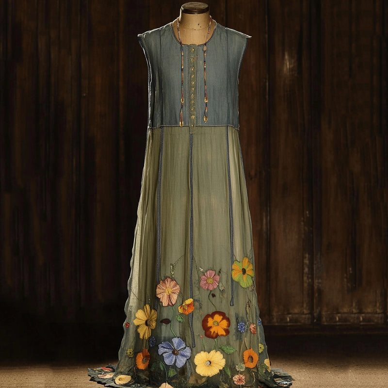 Klassisch gestaltete Kleid