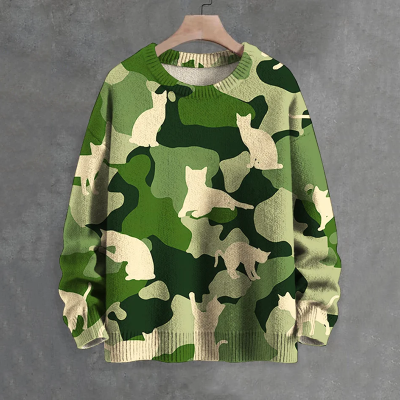 Zeitloser Vintage-Stil Pullover