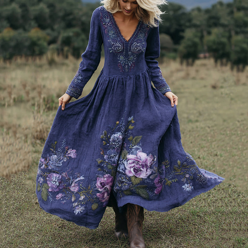 Klassische Vintage Kleid