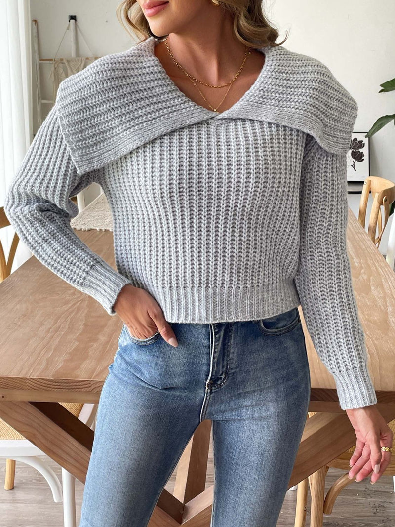Zeitloser Vintage-Stil Pullover