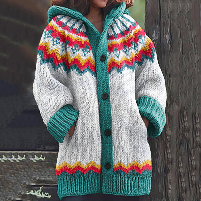 Vintage inspirierte Strickjacke