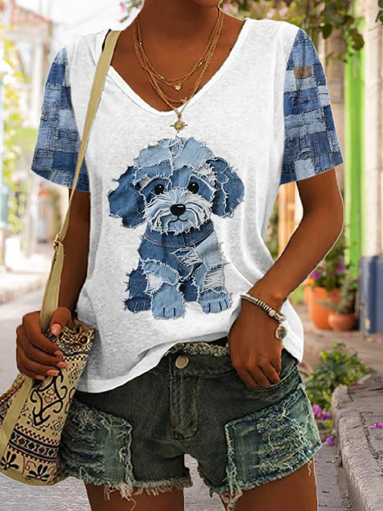 Elegant gestaltete T-Shirt