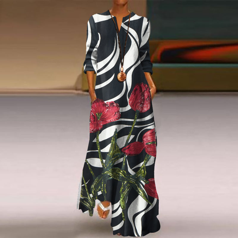 Zeitloser Vintage-Stil Kleid