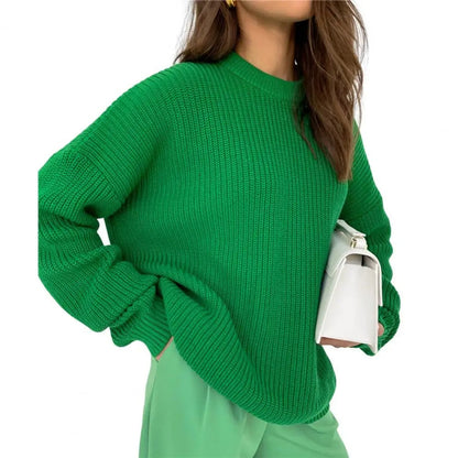 MW | Kuscheliger Strickpullover mit Rundhalsausschnitt