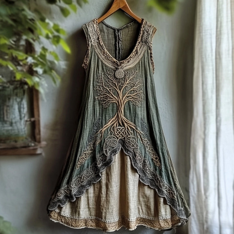 Klassische Vintage Kleid