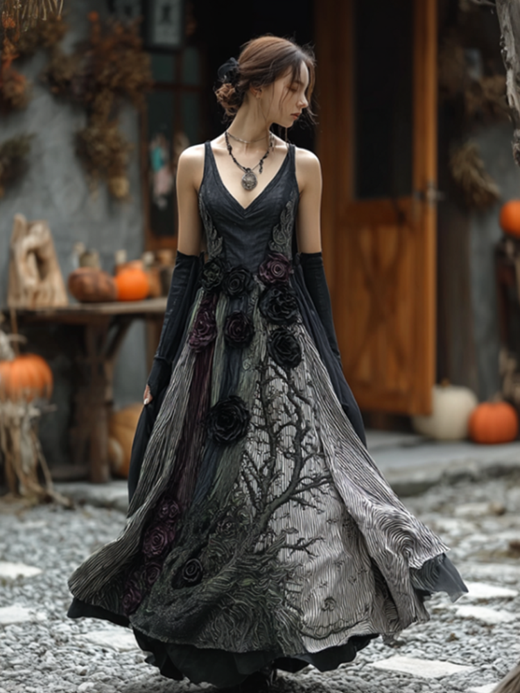 Anmutig gestaltete Kleid