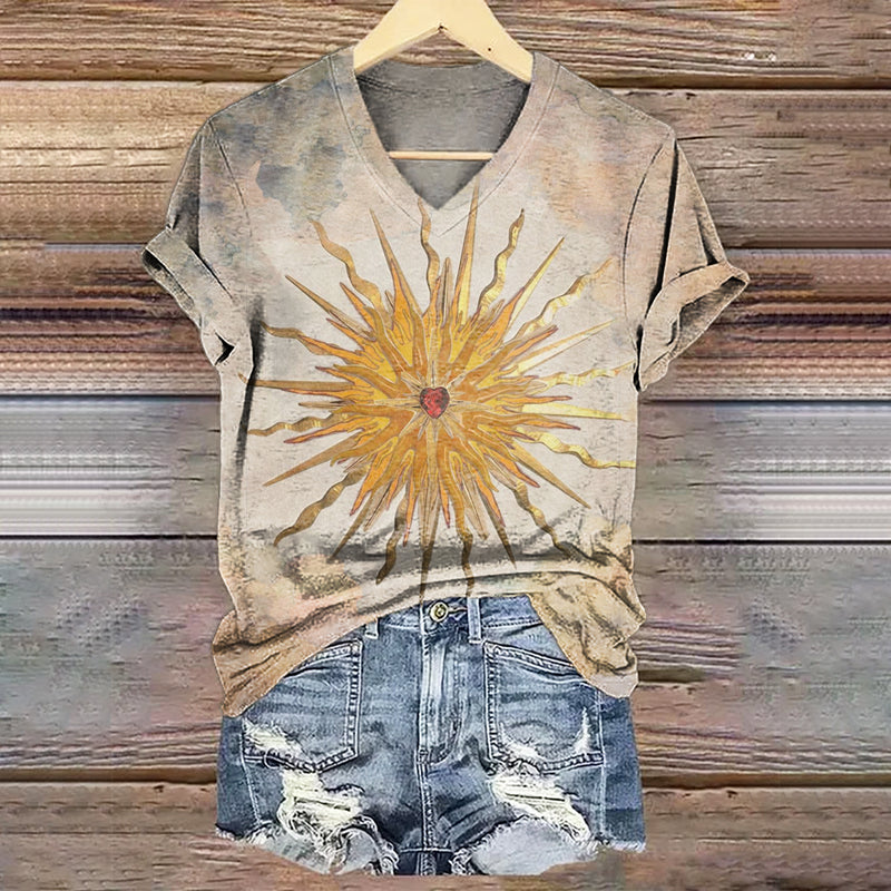 Zeitloser Vintage-Stil T-Shirt