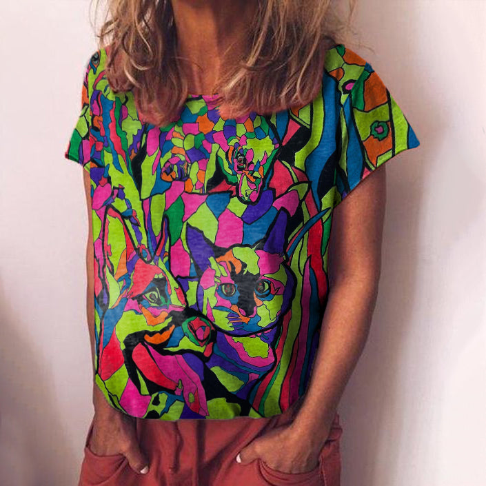 Elegant gestaltete T-Shirt
