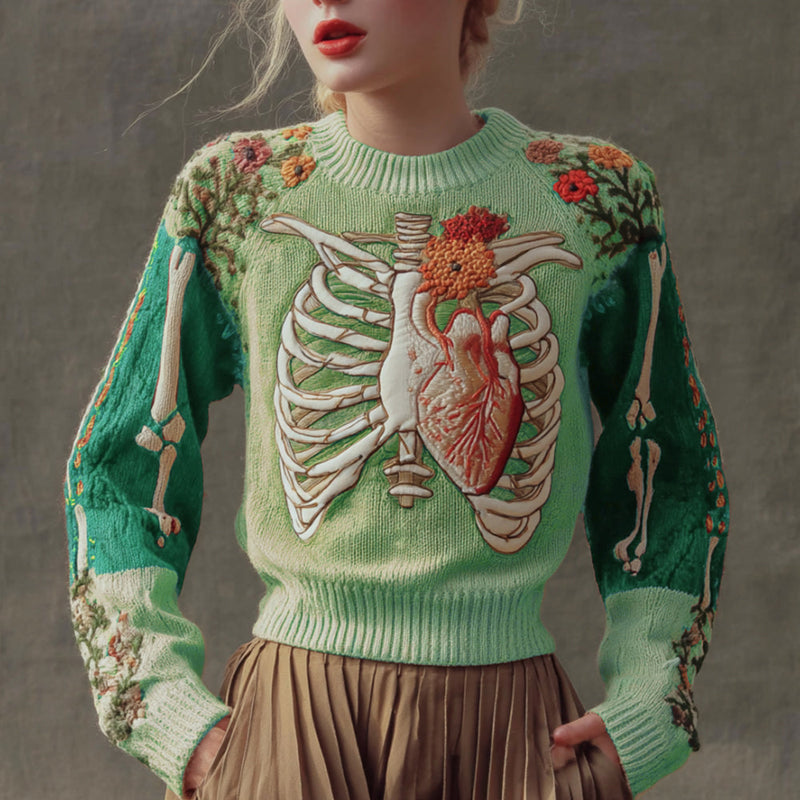 Wunderschön gefertigter Pullover