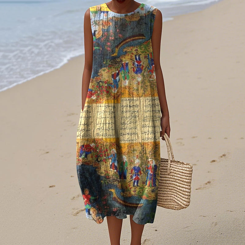 Zeitloser Vintage-Stil Kleid