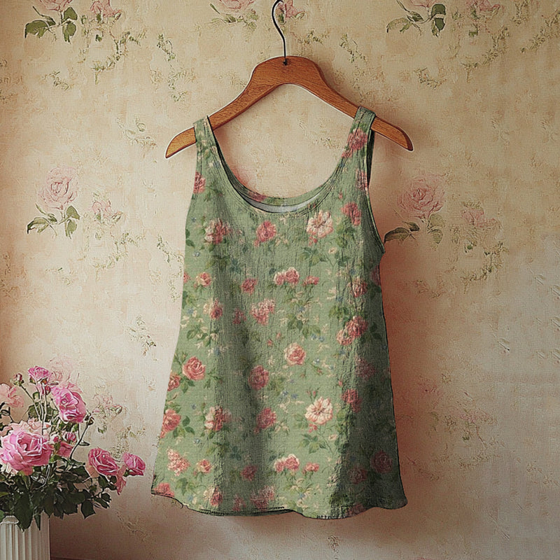 Zeitloser Vintage-Stil Top