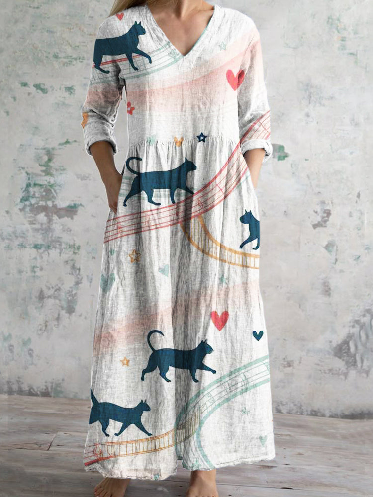 Zeitloser Vintage-Stil Kleid