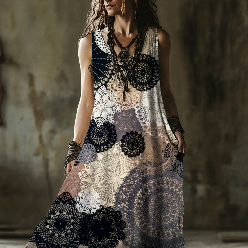 Klassische Vintage Kleid