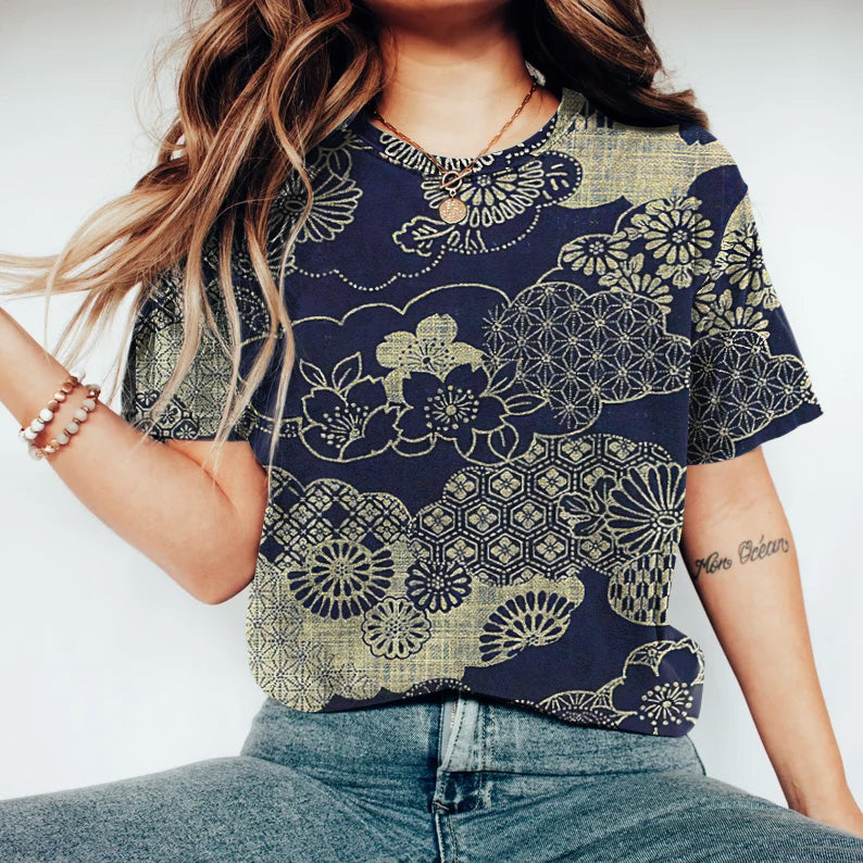 Anmutig gestaltete T-Shirt
