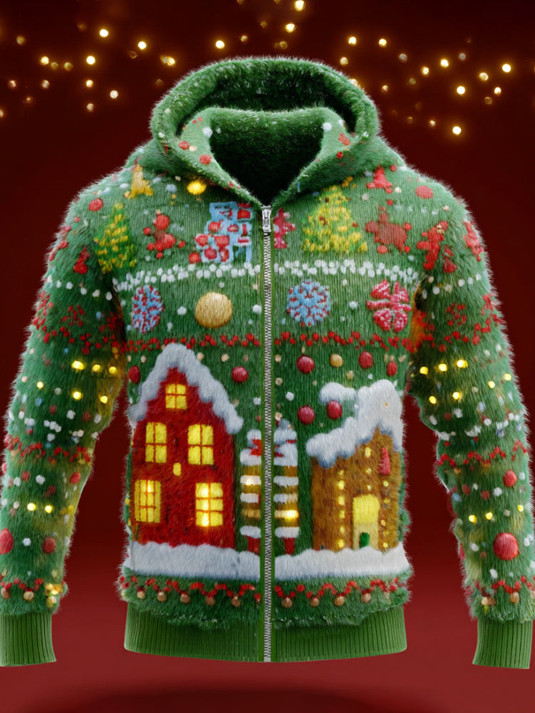 Anmutig gestaltete Strickjacke