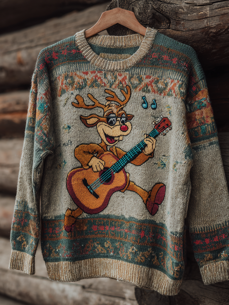 Zeitloser Vintage-Stil Pullover