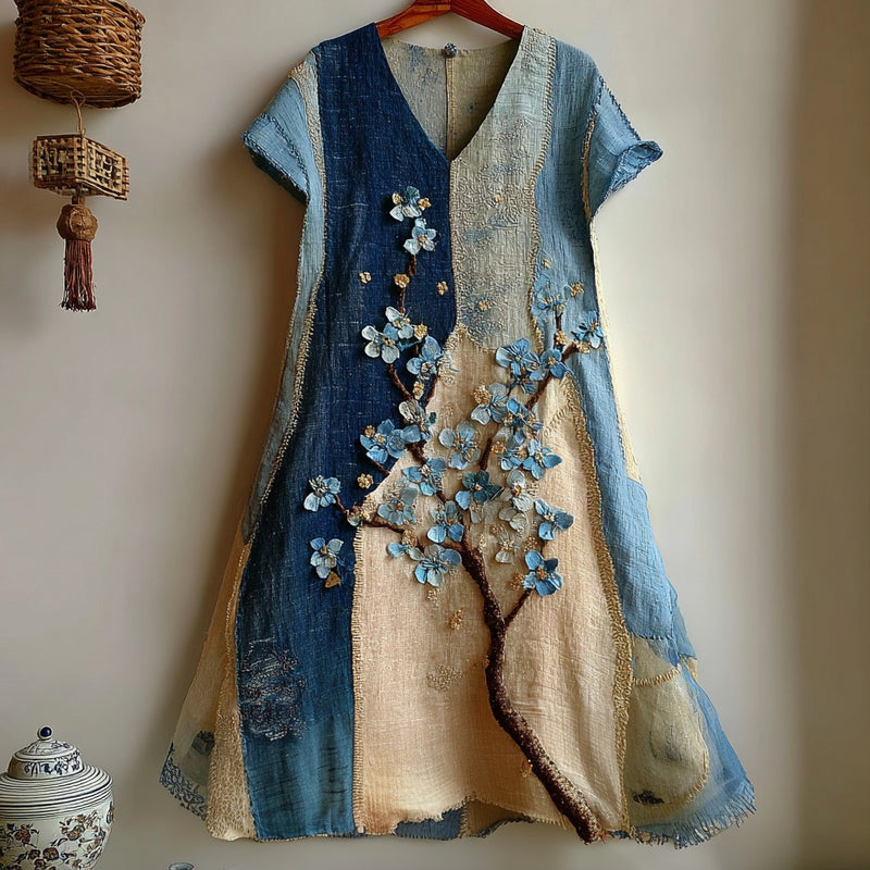 Klassisch gestaltete Kleid