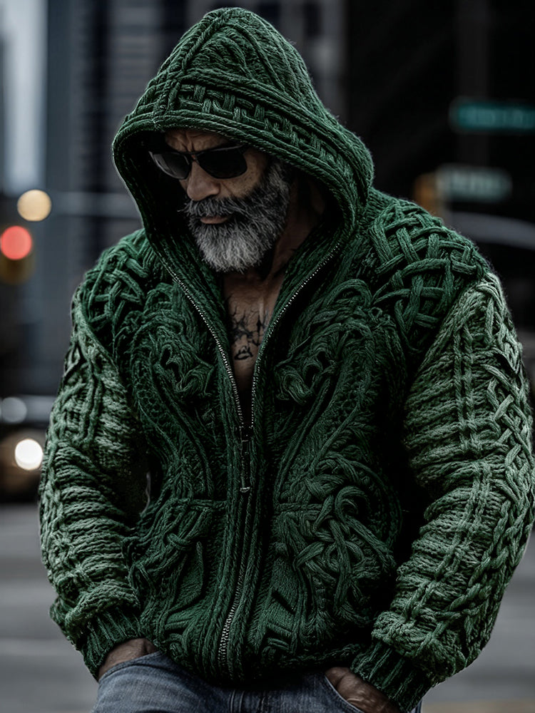 Elegant gestaltete Strickjacke